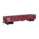 40′ 50-Ton Drop Bottom Gondola - Ready to Run -- Milwaukee Road 84955, HO, WalthersMainline 56111