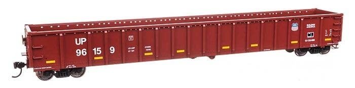 68′ Railgon Gondola - Ready To Run -- Union Pacific(R) 96159, HO, WalthersMainline 6482