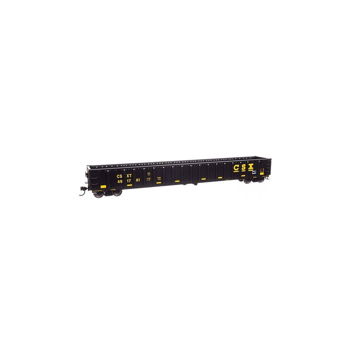 68′ Railgon Gondola - Ready To Run -- CSX 491781, HO, WalthersMainline 6468