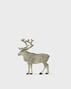 Individual Animal -- Reindeer, HO, Preiser Kg 29505