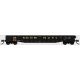 52`6` 15-Panel Mill Gondola - Heavily Dented Sides - Ready to Run -- Western Pacific 6797 (black, y, N, Bluford Shops 52178