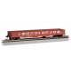 ACF 50`6` Drop-End Gondola - Ready to Run - Silver Series(R) -- Western Maryland (Boxcar Red, HO, Bachmann Industries 74804