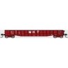52`6` 15-Panel Mill Gondola - Medium Dented Sides - Ready to Run -- Missouri-Kansas-Texas 12383 (re, N, Bluford Shops 52144