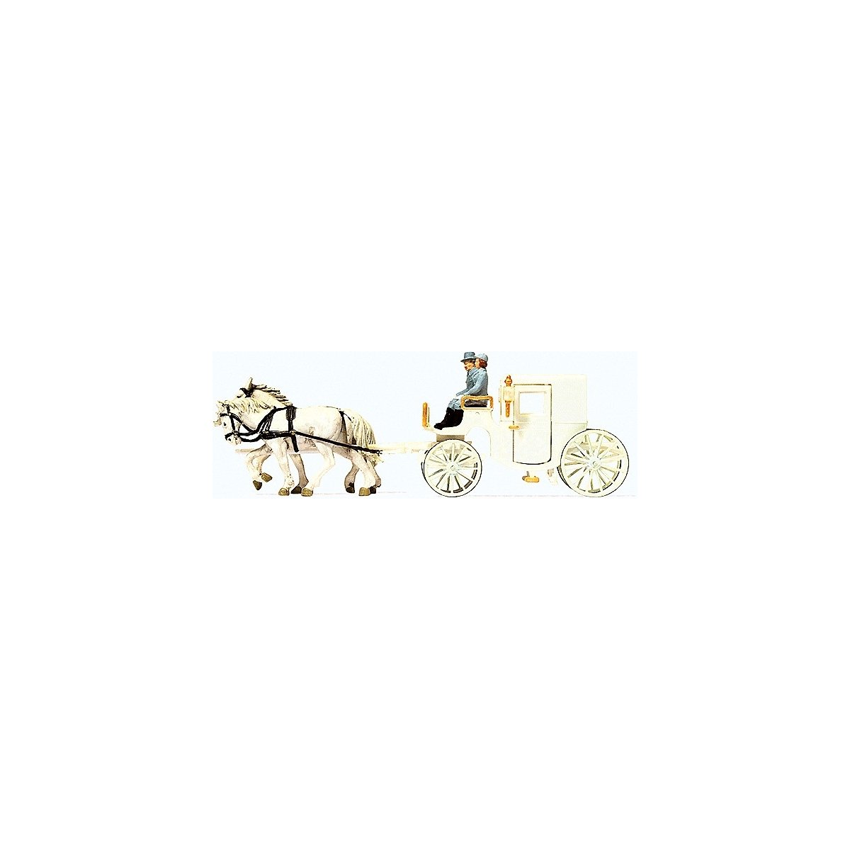 Closed Wedding Coach, HO, Preiser Kg 30495