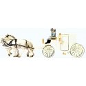 Closed Wedding Coach, HO, Preiser Kg 30495