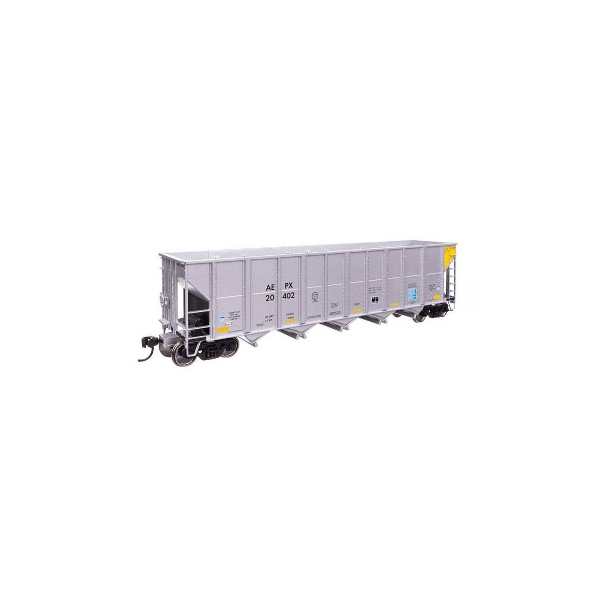 50′ RD-4 Hopper - Ready to Run -- American Electrical Power Service Corp. AEPX 20402, HO, WalthersMainline 57101