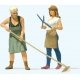 Women Working in the Garden -- pkg(2), G, Preiser Kg 44929