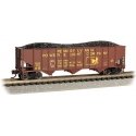 Bethlehem Steel 100-Ton 3-Bay Hopper - Ready to Run -- Pennsylvania Power & Light 286 (Boxcar, N, Bachmann Industries 18755