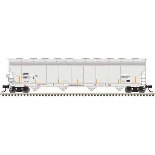 ACF 5800 4-Bay Covered Hopper - Ready to Run - Master(R) -- Luhu Logistics LUHX 1021, HO, Atlas Model Railroad Co. 20007679