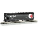 56′ 4-Bay Center-Flow Hopper - Ready to Run - Silver Series(R) -- Canadian Pacific 388511, N, Bachmann Industries 17565
