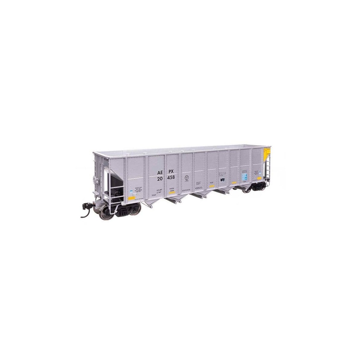 50′ RD-4 Hopper - Ready to Run -- American Electrical Power Service Corp. AEPX 20458, HO, WalthersMainline 57103