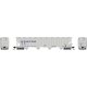 Procor 5820 Covered Hopper 6-Pack - Ready to Run -- Procor Ltd. UNPX (gray, blue solid letteri, N, Rapido Trains Inc 560002