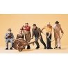 Pedestrians -- Rural Workers & Accessories, G, Preiser Kg 45157