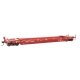 Gunderson Rebuilt All-Purpose 40′ Well Car - Ready-To-Run -- Northwestern Oklahoma Railroad (red), HO, WalthersProto 109135