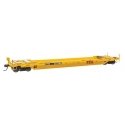 Gunderson Rebuilt All-Purpose 40′ Well Car - Ready-To-Run -- DTTX (Patched) 457284, HO, WalthersProto 109152