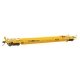 Gunderson Rebuilt All-Purpose 40′ Well Car - Ready-To-Run -- DTTX (Forward Thinking) 455574, HO, WalthersProto 109142