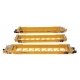 NSC Articulated 3-Unit 53′ Well Car - Ready-to-Run -- TTX 786993, HO, WalthersMainline 55830