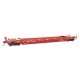 Gunderson Rebuilt All-Purpose 40′ Well Car - Ready-To-Run -- Northwestern Oklahoma Railroad (red), HO, WalthersProto 109137