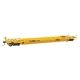 Gunderson Rebuilt All-Purpose 40′ Well Car - Ready-To-Run -- DTTX (Patched) 455631, HO, WalthersProto 109150