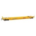 Gunderson Rebuilt All-Purpose 40′ Well Car - Ready-To-Run -- DTTX 455590, HO, WalthersProto 109138
