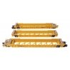 NSC Articulated 3-Unit 53′ Well Car - Ready-to-Run -- TTX 785570, HO, WalthersMainline 55826