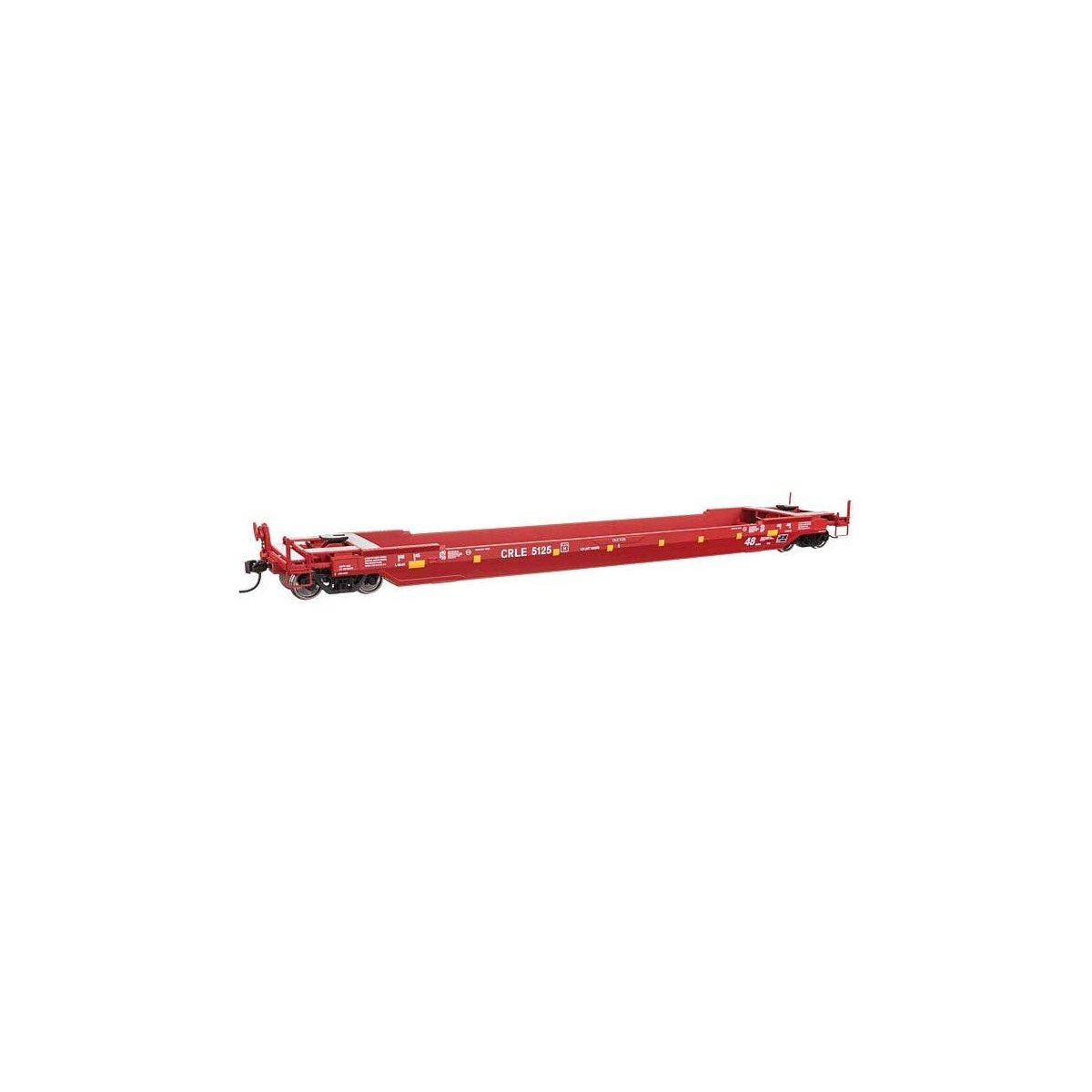 Gunderson As-Built All-Purpose 48′ Well Car - Ready to Run -- CRLE 5125, HO, WalthersProto 109217