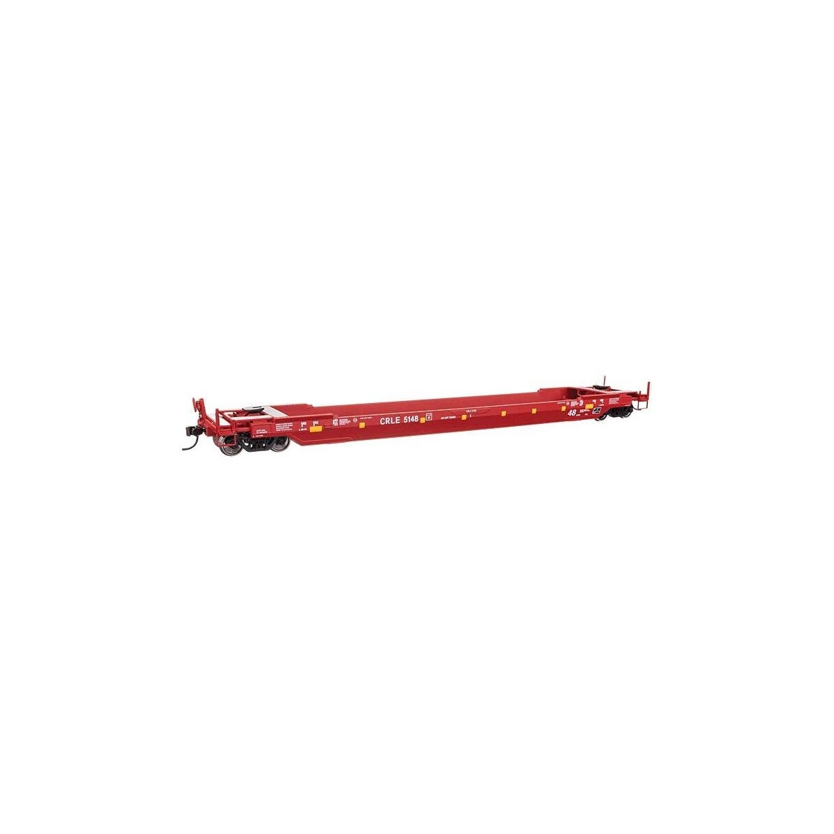Gunderson As-Built All-Purpose 48′ Well Car - Ready to Run -- CRLE 5148, HO, WalthersProto 109218