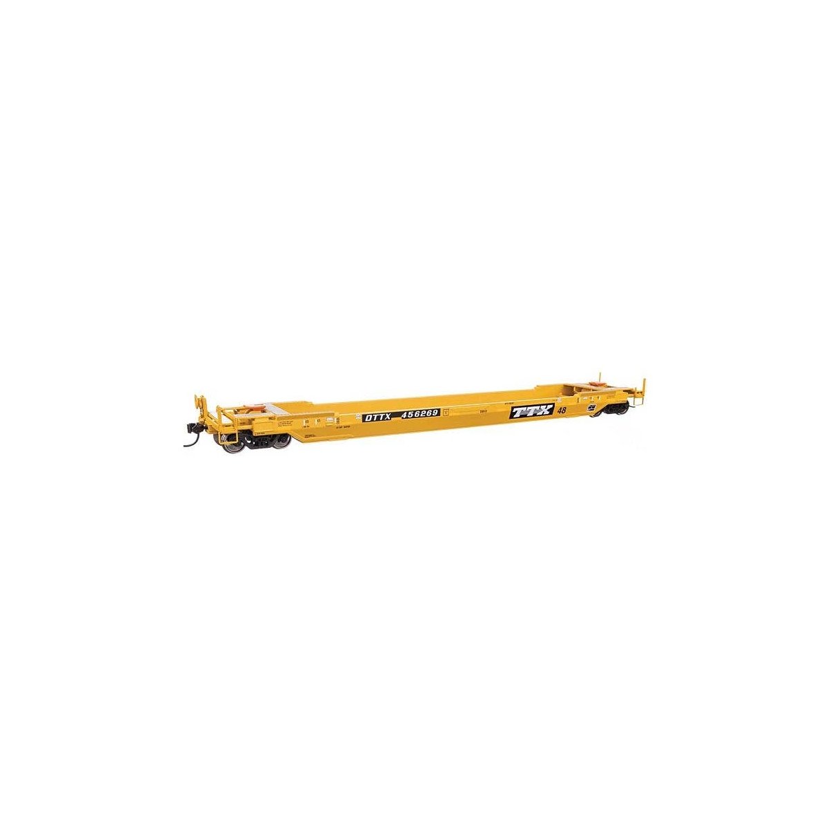 Gunderson As-Built All-Purpose 48′ Well Car - Ready to Run -- TTX 456269, HO, WalthersProto 109220