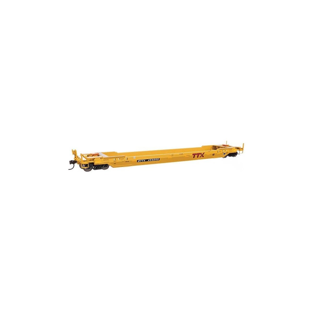 Gunderson As-Built All-Purpose 48′ Well Car - Ready to Run -- TTX 456205, HO, WalthersProto 109223