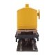 Flatcar with Logging Crane - Ready to Run -- Chessie System B&O (blue, yellow), HO, WalthersTrainline 1782
