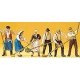 1:43 Scale Figures -- Hay Harvesters pkg(6), O, Preiser Kg 65330