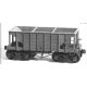 22′ Wood Ore Car 2-Pack - Kit -- Undecorated, HO, Tichy Train Group 4012