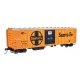 50′ AAR Mechanical Refrigerator Car - Ready-to-Run -- Santa Fe 56664, HO, WalthersMainline 3776