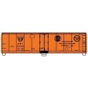 40′ Steel Reefer with Hinged Door - Kit -- American Refrigerator Transit 29358 (orange, MP and N&W L, HO, Accurail Inc 8325