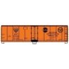 40′ Steel Reefer with Hinged Door - Kit -- American Refrigerator Transit 29358 (orange, MP and N&W L, HO, Accurail Inc 8325