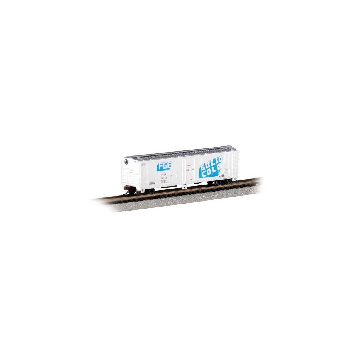 ACF 50′ Steel Mechanical Reefer - Ready to Run - Silver Series¨ -- Fruit Growers Express 1210, N, Bachmann Industries 17962