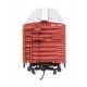 40′ Wood Reefer with Steel ends - Ready to Run -- Chicago Burlington & Quincy 74504, HO, WalthersMainline 41305