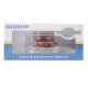 Thomas & Friends(TM) - Wood Boxcar (Box Van) -- Explosives (gray, red, white Warning Icons), HO, Bachmann Industries 77407