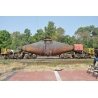 Treadwell 200-Ton Hot-Metal Car - Kit -- With Trucks and Couplers (Undecorated), HO, State Tool & Die 711