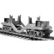 Spacer Car - Kit -- Includes Trucks & Couplers Undecorated, HO, State Tool & Die 740