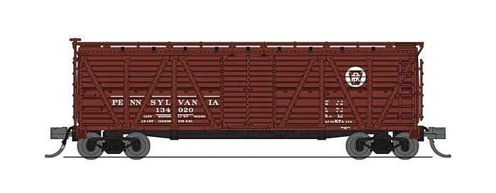 PRR K7 Stock Car with Mule Sounds - Ready to Run -- Pennsylvania Railroad 134920 (Tuscan), N, Broadway Limited Imports 8462
