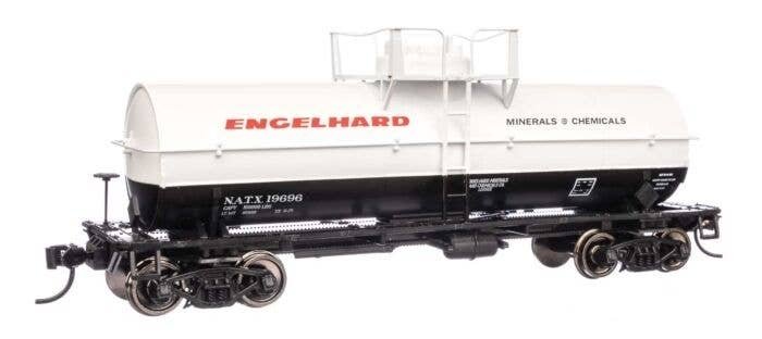 36′ 10,000-Gallon Insulated Tank Car w/Large Dome, Bolted Jacket - Ready to -- Engelhard Minera, HO, WalthersMainline 48412