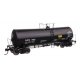 40′ Trinity 14,000-Gallon Molten Sulfur Tank Car - Ready to Run -- GATX 7929, HO, WalthersProto 100057