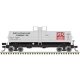 11,000-Gallon Tank Car w/Platform - Ready to Run - Master(R) -- Smith Douglass UTLX , HO, Atlas Model Railroad Co. 20007356