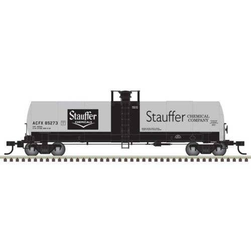 ACF 17,360-Gallon Tank Car - Ready to Run - Master(R) -- Stauffer Chemical ACFX 8529, HO, Atlas Model Railroad Co. 20007575