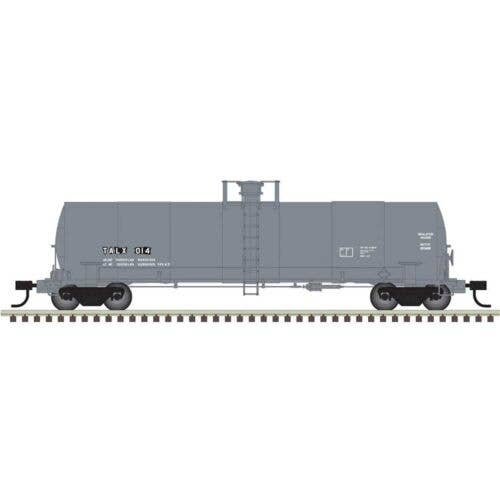 ACF 17,360-Gallon Tank Car - Ready to Run - Master(R) -- TriCal TALX 14 (gray, white), N, Atlas Model Railroad Co. 50006901