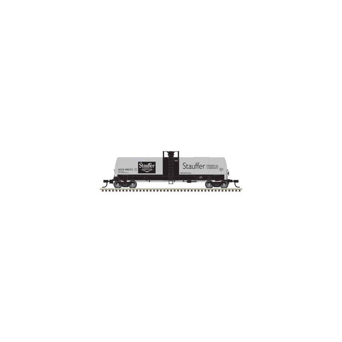 ACF 17,360-Gallon Tank Car - Ready to Run - Master(R) -- Stauffer Chemical ACFX 85286, N, Atlas Model Railroad Co. 50006908