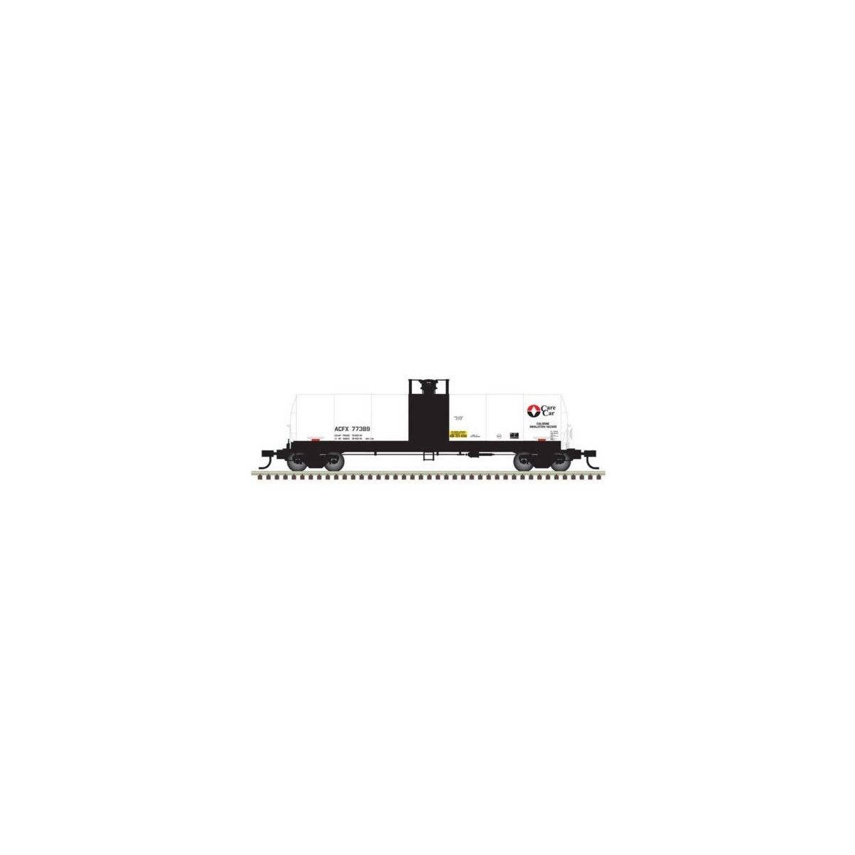 ACF 17,360-Gallon Tank Car - Ready to Run - Master(R) -- Olin Corp. ACFX 77389 (Care , N, Atlas Model Railroad Co. 50006896