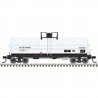11,000-Gallon Tank Car w/Platform - Ready to Run - Master(R) -- GATX 64894 (white, bl, N, Atlas Model Railroad Co. 50006591