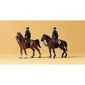 Police -- Mounted Police USA, N, Preiser Kg 79149